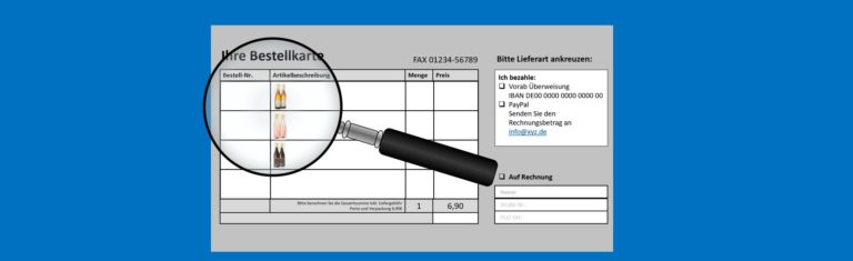 SV-Dialogmethode svBlog Bilder auf Antwortkarte