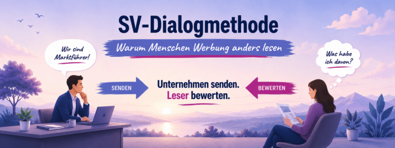 svDialogmethode Warum Menschen Werbung anders lesen als Unternehmen schreiben